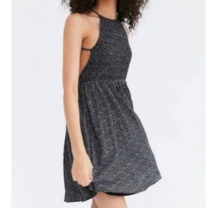 Urban outfitters smocked bodice dress